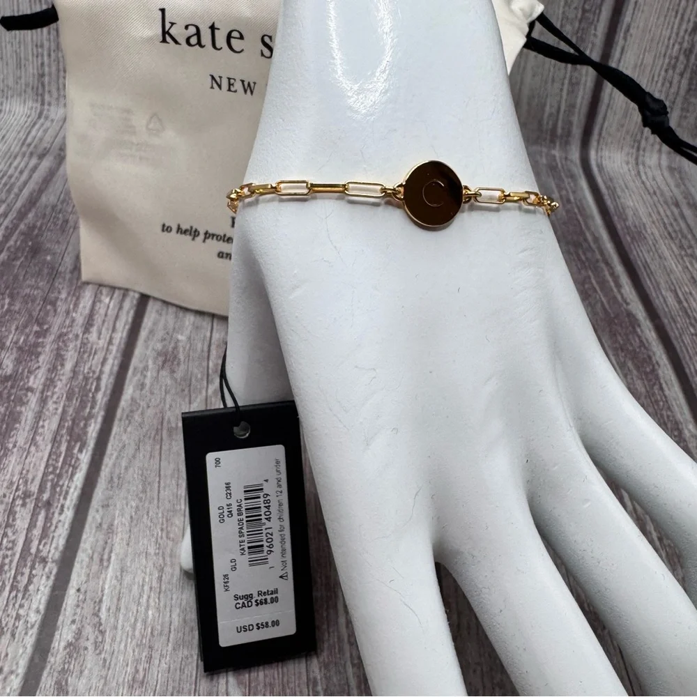 Kate Spade Letter C Bracelet - Picture 5 of 6